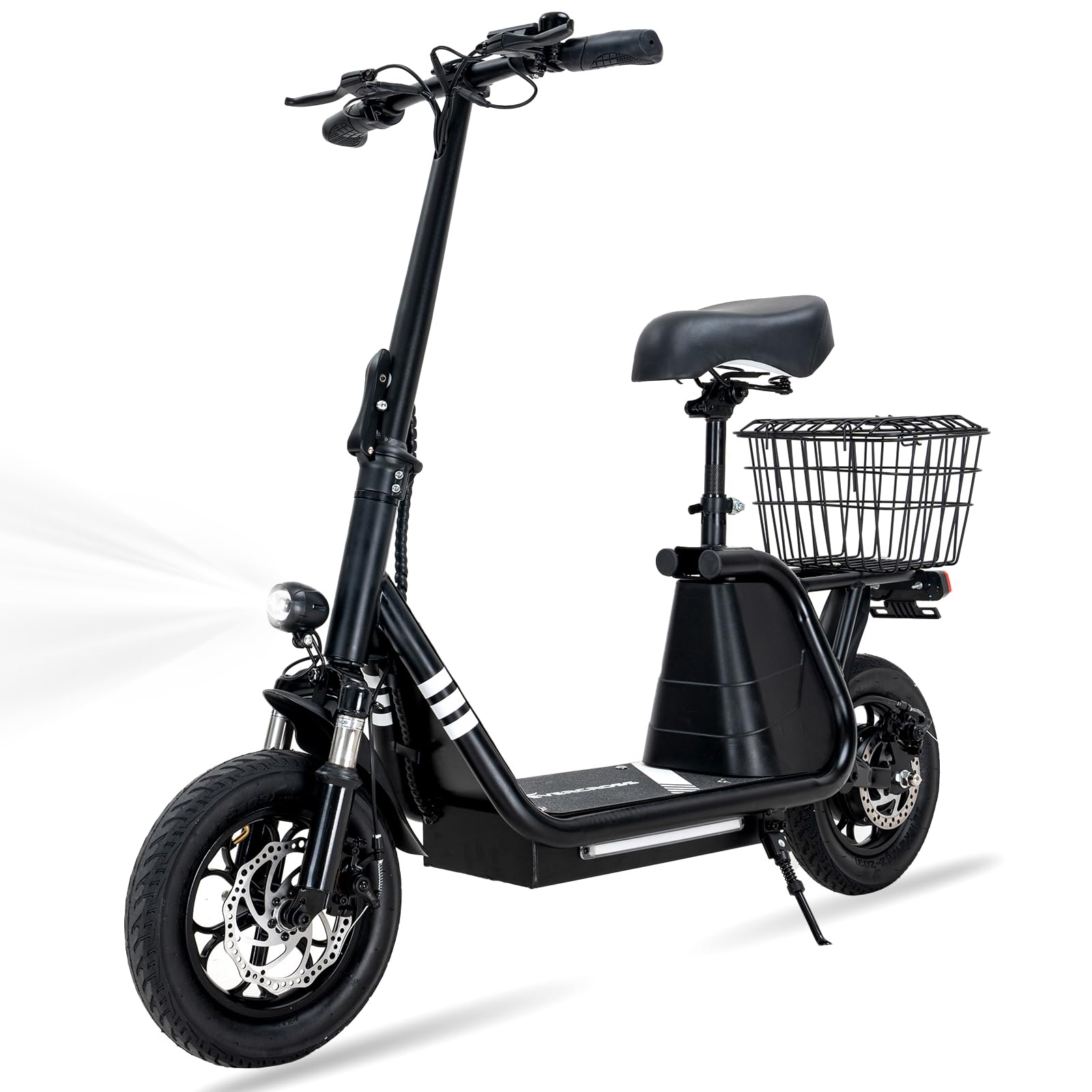 EVERCROSS ES2 Electric Scooter with Seat, Foldable | MAC.BID